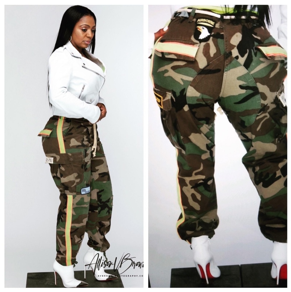 Camoflauge pants